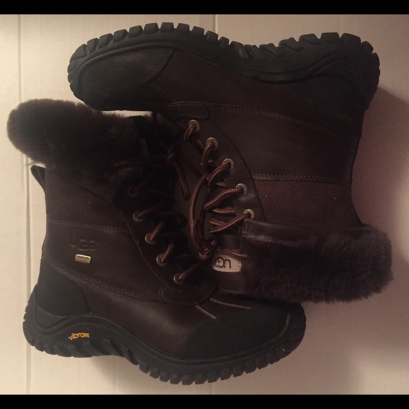 ugg adirondack dark brown